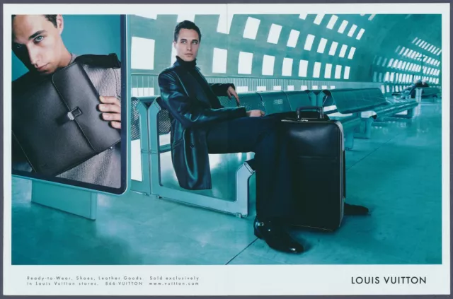 Louis Vuitton Luggage Magazine Print Ad Advert Bags 1990s VTG vintage 1990