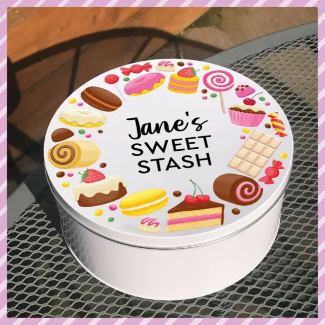 Personalised Sweet Tin | Treat Box | Candy / Chocolate Tin | Mother's Day Gifts