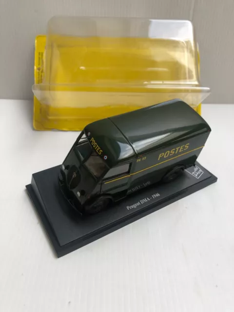 ATLAS UNIVERSAL HOBBIES NOREV Peugeot DMA Postes 1946 Musée La Poste 1/43 Ixo