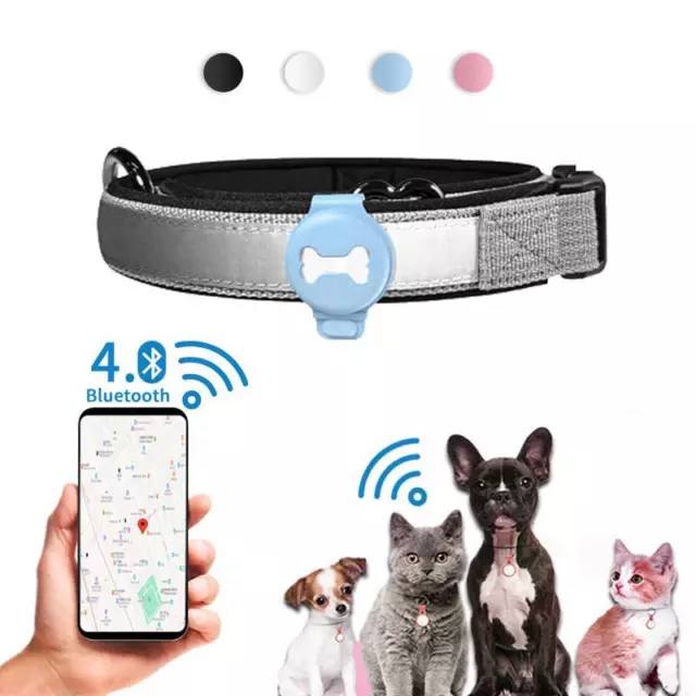 Rastreador GPS para mascotas localizador inteligente marca perro detección de mascotas rastreador portátil Bluetooth