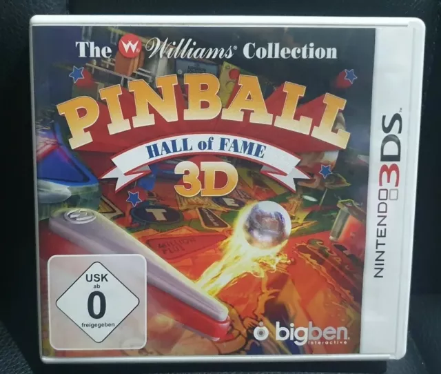 PINBALL HALL Of Fame the williams collection 3d Nintendo 3ds