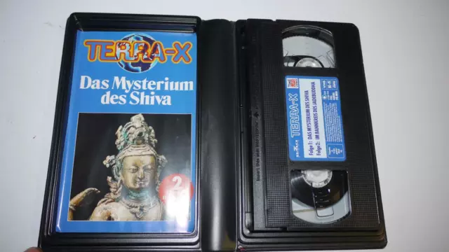 VHS VIDEO Kassette Terra-X Das Mysterium des Shiva