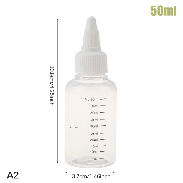 1Pcs Plastic Refillable Bottle Oil Liquid Dropper Bottles Pigment Ink-xp