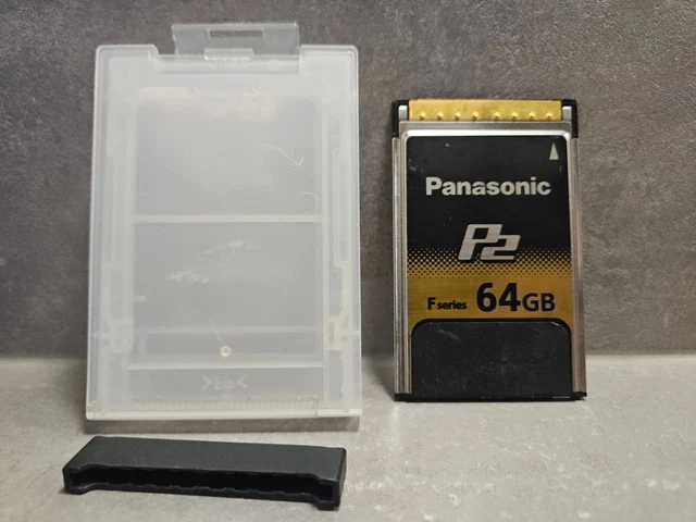 Panasonic P2 Séries E .Carte Mémoire AJ-P2E064XG Memory Card 64GB