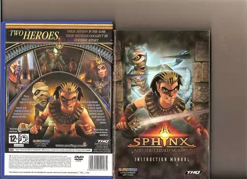 Jogo Sphinx and the Cursed Mummy - PS2 - MeuGameUsado