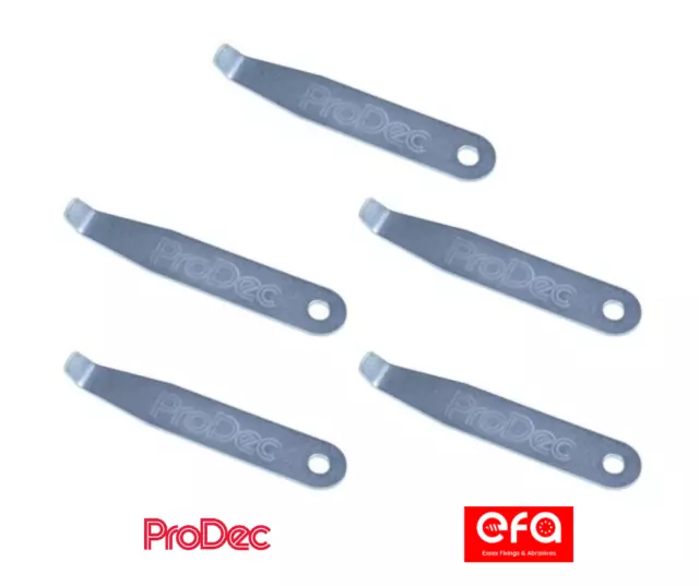 5 x ProDec Paint Can Opener Painters Tin Opener