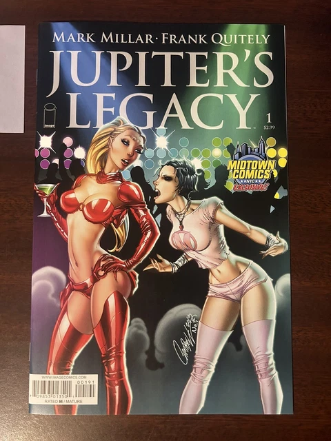 Jupiter's Legacy #1 NM (2013) Midtown Exclusive J Scott Campbell Variant Cover