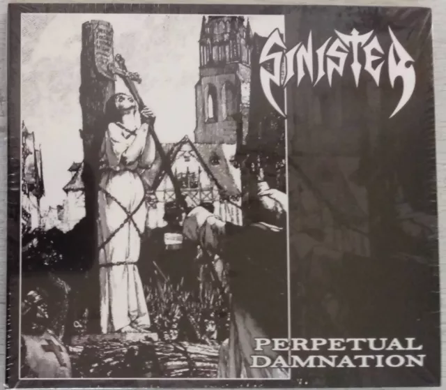 Sinister - Perpetual Damnation Demo 1990 Digi Cd 2021 Death Cross The Styx