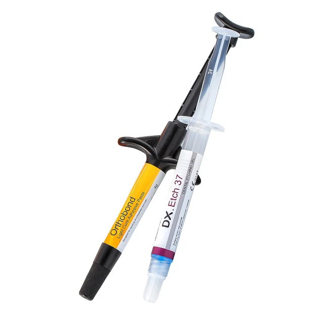 DENTEX DENTAL METAL and ceramic brackets Light Cure Orthodontic