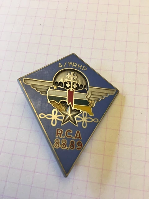 Insigne OPEX Régiment De Hussards Parachutistes / IFOR 1996 - Très Bon état