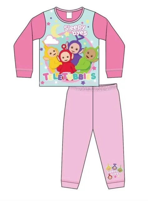 Girls Official Teletubbies Pyjamas Size 18m - 5Years