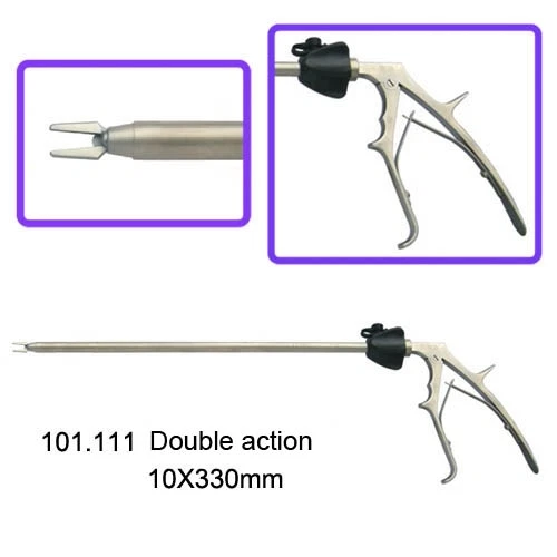Carejoy Clip Applier Double Action10X330mm Laparoscopy FDA