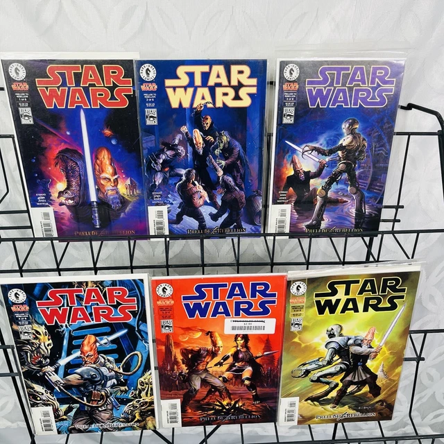 Star Wars 1-6 lot Prelude to Rebellion  (Dark Horse 1999) 1st ongoing DH Series