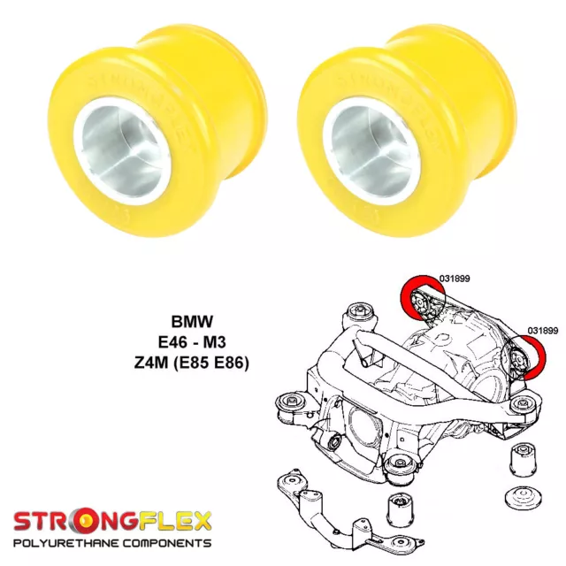 Silentblocs du différentiel arrière pour BMW Serie 3 E46 M3