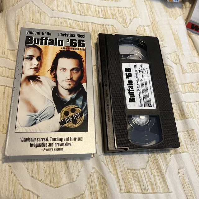 BUFFALO '66 VHS Tape 1999 Vincent Gallo Christina Ricci Indie Cult