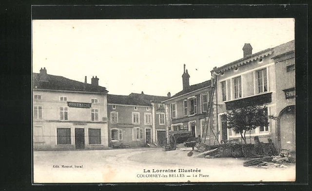 CPA Colombey-les-Belles, La Place, Pharmacy