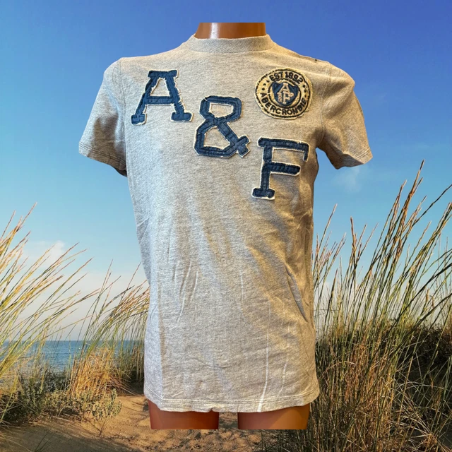T shirt on sale uomo abercrombie fitch