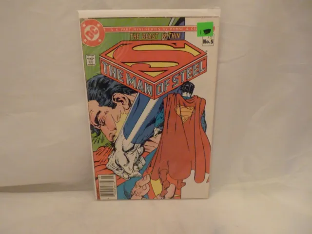 DC COMICS SUPERMAN The Man of Steel #5  6 Part Mini-Series  VF w/protector!