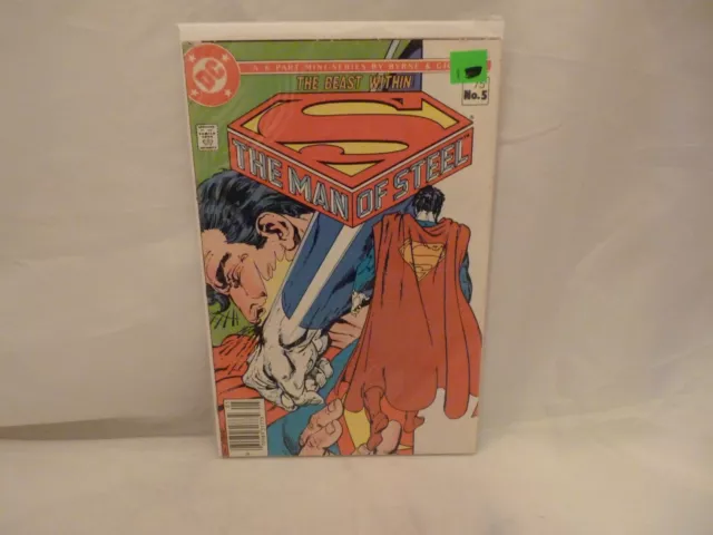 DC COMICS SUPERMAN The Man of Steel #5  6 Part Mini-Series  VF w/protector!