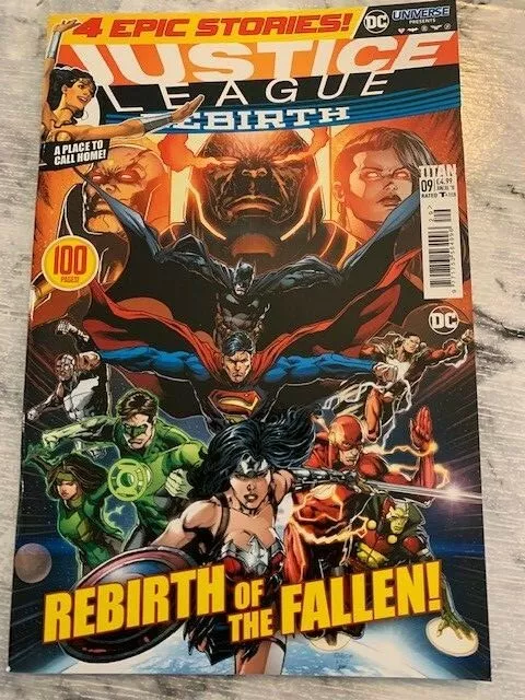 Justice League Rebirth 9  - UK Titan Boom DC Comics 2018 Rare Hot series NM