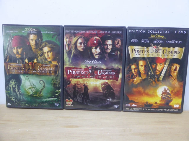 PIRATE DES CARAIBES 3 serie DVD disney Gore Verbinski EUR 13,00