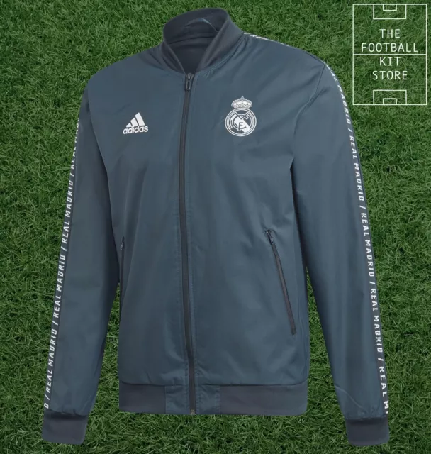 adidas Real Madrid Anthem Jacket Mens - RMCF Track Top - All Sizes