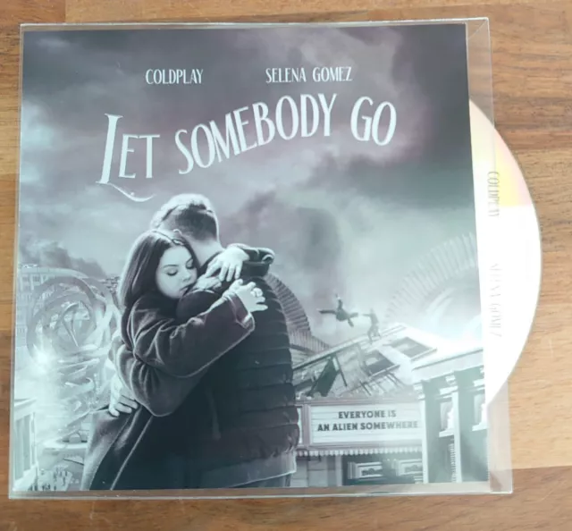 Coldplay & Selena Gomez - Let Somebody Go - Brand New 3 Track Brazilian Promo Cd