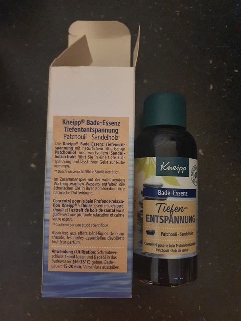 Bade Essenz Tiefenentspannung kneipp Badewanne