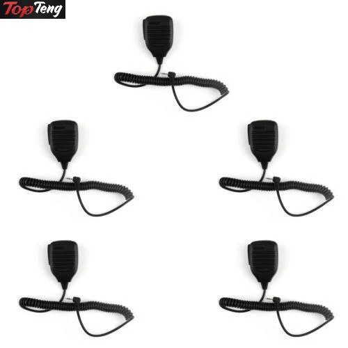 5Pcs T6200-21 1 Pin 2.5mm Handheld Speaker Mic For  RADIO T6500 FR50/60 SG