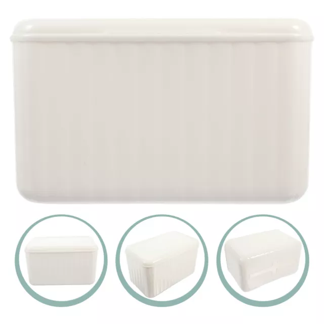 Wall-mounted Plastic Practical Kitchen Tissue Box Cocktail Napkin Holder 3