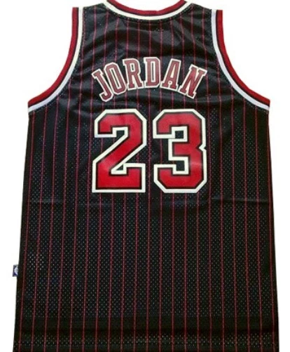 Canotta/Jersey Collezione Bambino-Basket Nba-Chicago Bulls-Jordan #23-Nera/Rosse