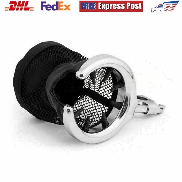 Holder Motorcycle 7/8" Universal Metal Cup Handlebar SP Drink Chrome For