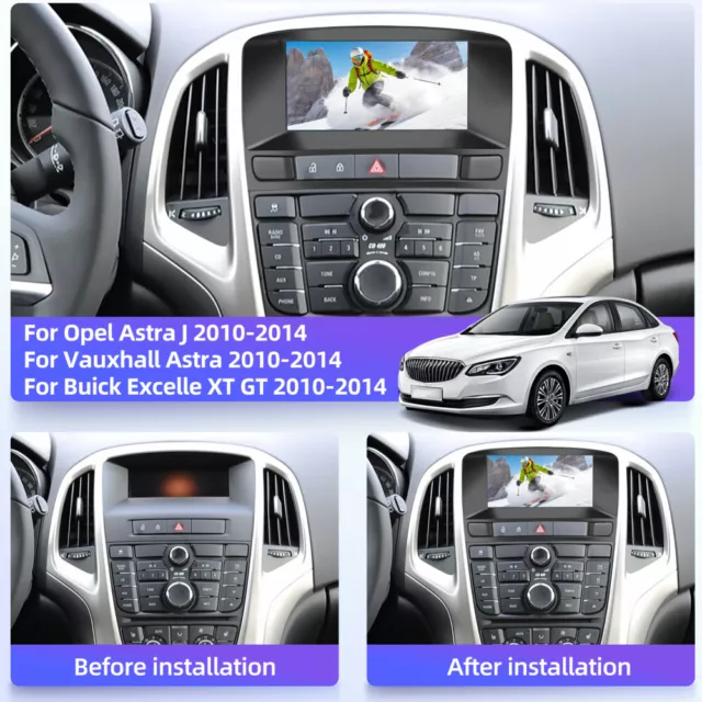 64G Carplay Android 13 Autoradio Für Opel Astra J Buick EXCELLE Verano 2010-2014 2