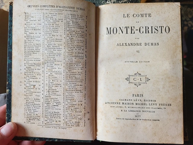 Le Comte De Monte Cristo Tome 1 Résumé Par Chapitre picclick.fr