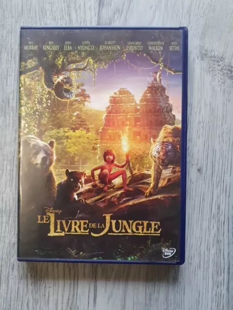 dvd DISNEY--LE LIVRE DE LA JUNGLE-film  / envoi en lettre suivie