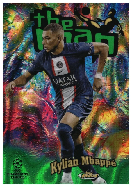Topps Ucc Finest 2022/23 The Man Psg Kylian Mbappe 85/99