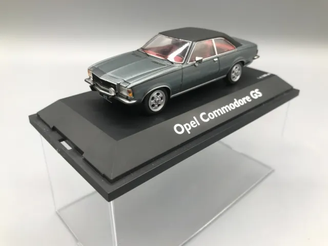 Modellautos 1:43 Schuco Opel Commodore B GS montanagrau 02774 mit OVP