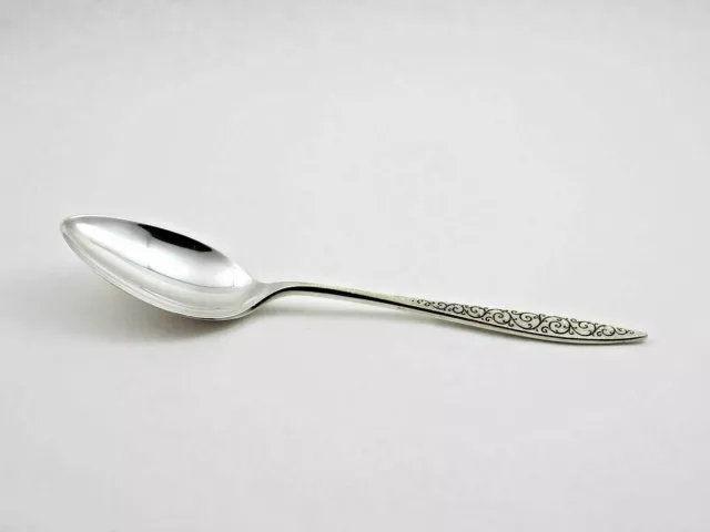 Wallace Spanish Lace Sterling Silver Oval Soup Dessert Spoon - 7 1/4" - No Mono