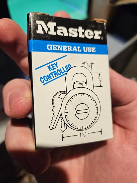 MASTER LOCK - General Use Medium Security Key Controlled Combination ...