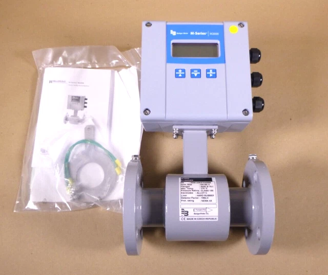 NEW BADGER MODMAG M2000 2" Flow Meter M2020R1A, 0.93