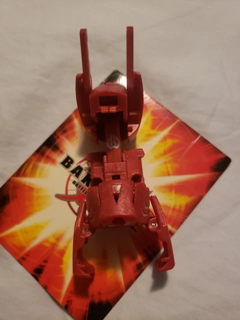 Bakugan Battle Brawlers New Vestroia Brachium Red Haos Maxus Dragonoid Trap