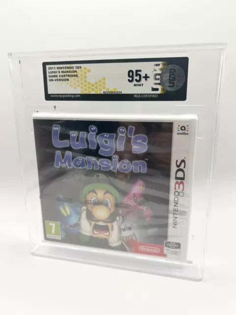 Luigis Luigi's Mansion RGS 95+ **Nintendo 3DS NEU (No VGA WATA UKG)