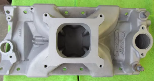 2999 Edelbrock Victor Jr Small Block Chevy Intake Manifold 2999 Edelbrock Victor Jr Small Block Chevy Intake Manifold