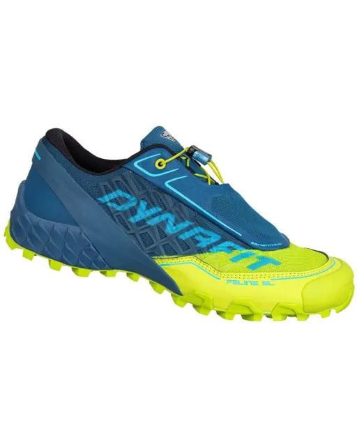 Dynafit Feline Sl Chaussures Trail Running Homme, Citron Vert Punch / Fjord