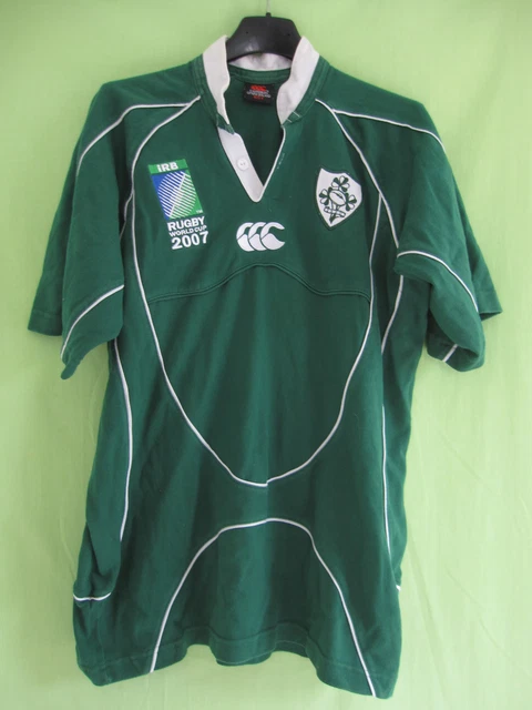 MAILLOT RUGBY IRLANDE World cup 2007 Canterbury Ireland vintage Eire Jersey S EUR 28 90 PicClick FR