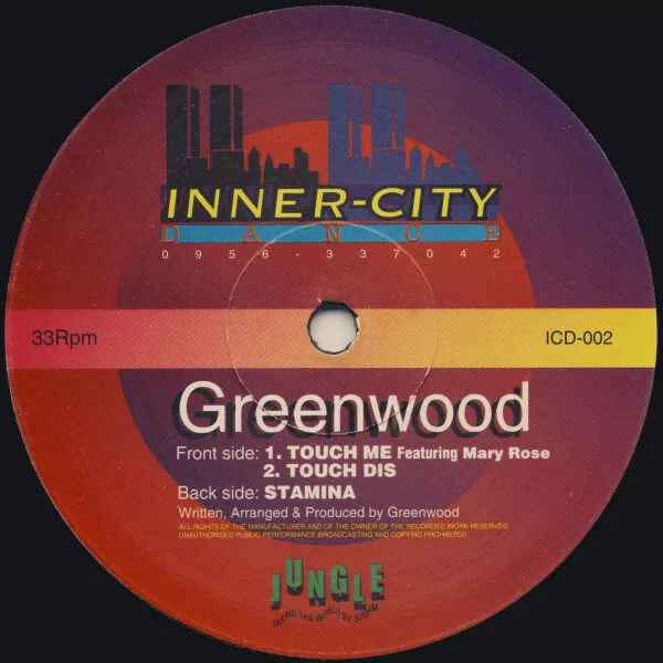 Greenwood - Touch Me / Touch Dis / Stamina (12")