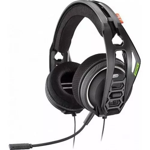 Plantronics Auriculares para juegos con cable RIG 400HX para Xbox One, Negro