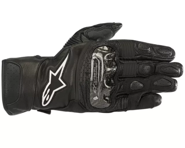 Alpinestars Stella SP-2 Womens Leather Motorcycle Gloves Black