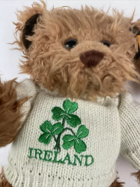 Kiddiefun Good Luck Rory Brendan Ireland Bear Stuffed Animal Plush Toy 2