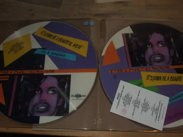 Prince - It's Gonna Be A Beatiful Night- Pictur Disc - Live Scandinavia Fr S21